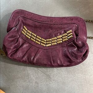 Matt & Nat Faux Leather Studded Clutch to Shoulder Bag